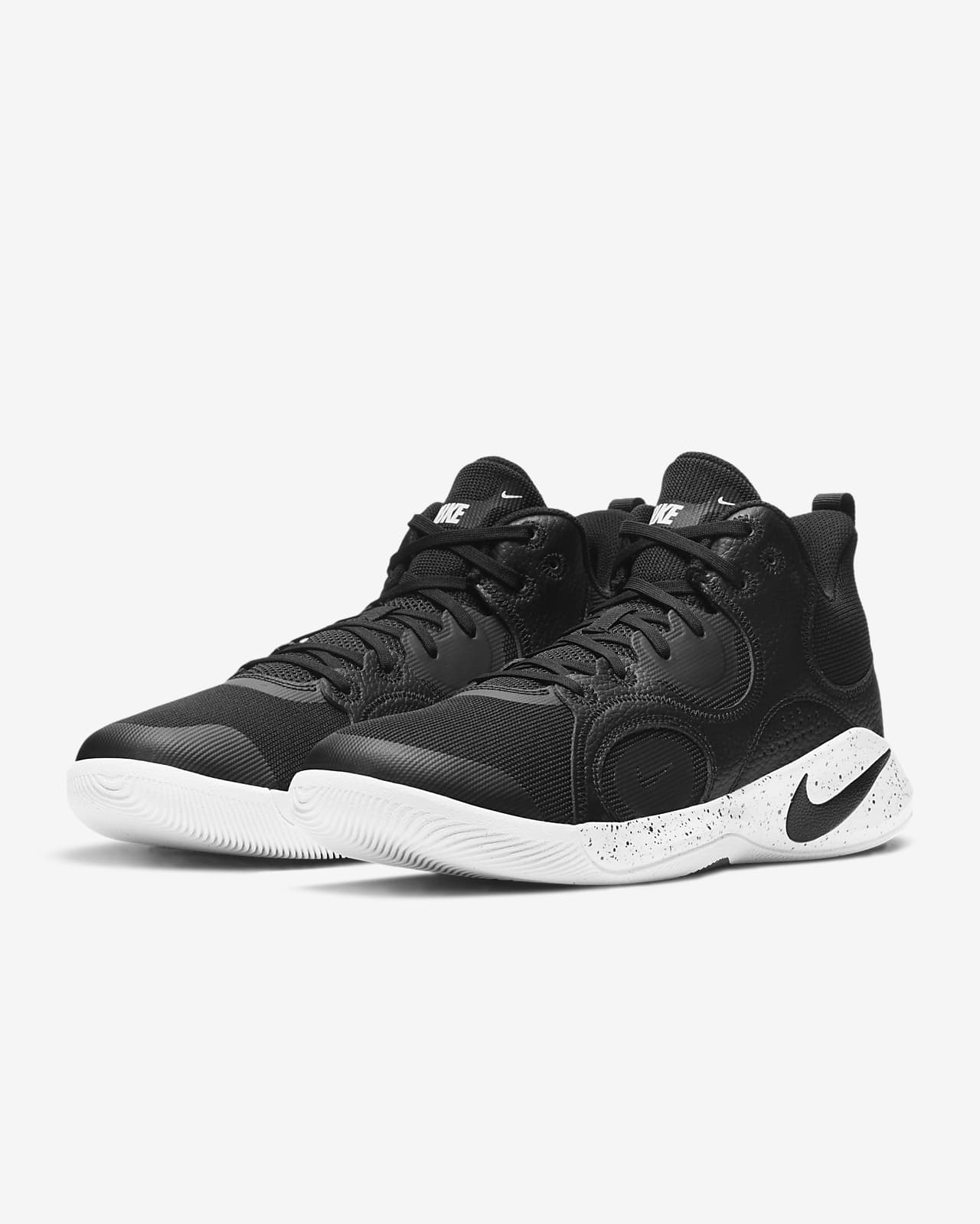 nike fly by mid black