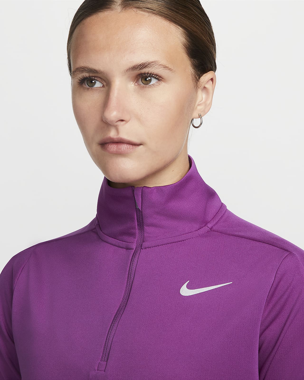 Nike Dri-FIT Pacer Women's 1/4-Zip Sweatshirt. Nike LU