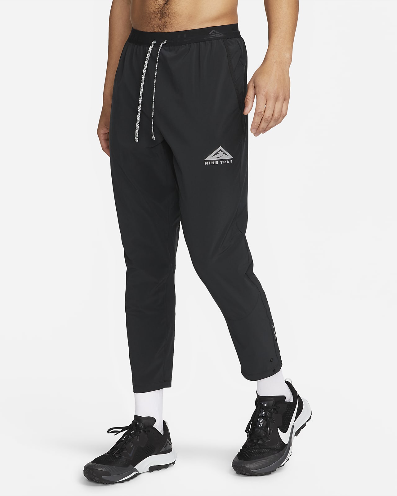 Nike Men's Sportswear Swoosh Sweatpants Jogger Black DD6001-010 Mens Size  Large