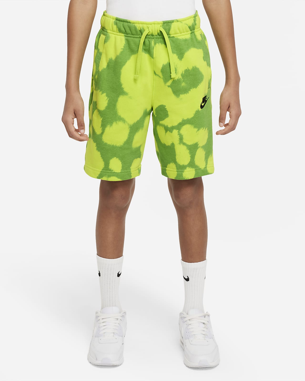 Nike Sportswear Pantalón corto de tejido French terry con estampado - Niño.  Nike ES