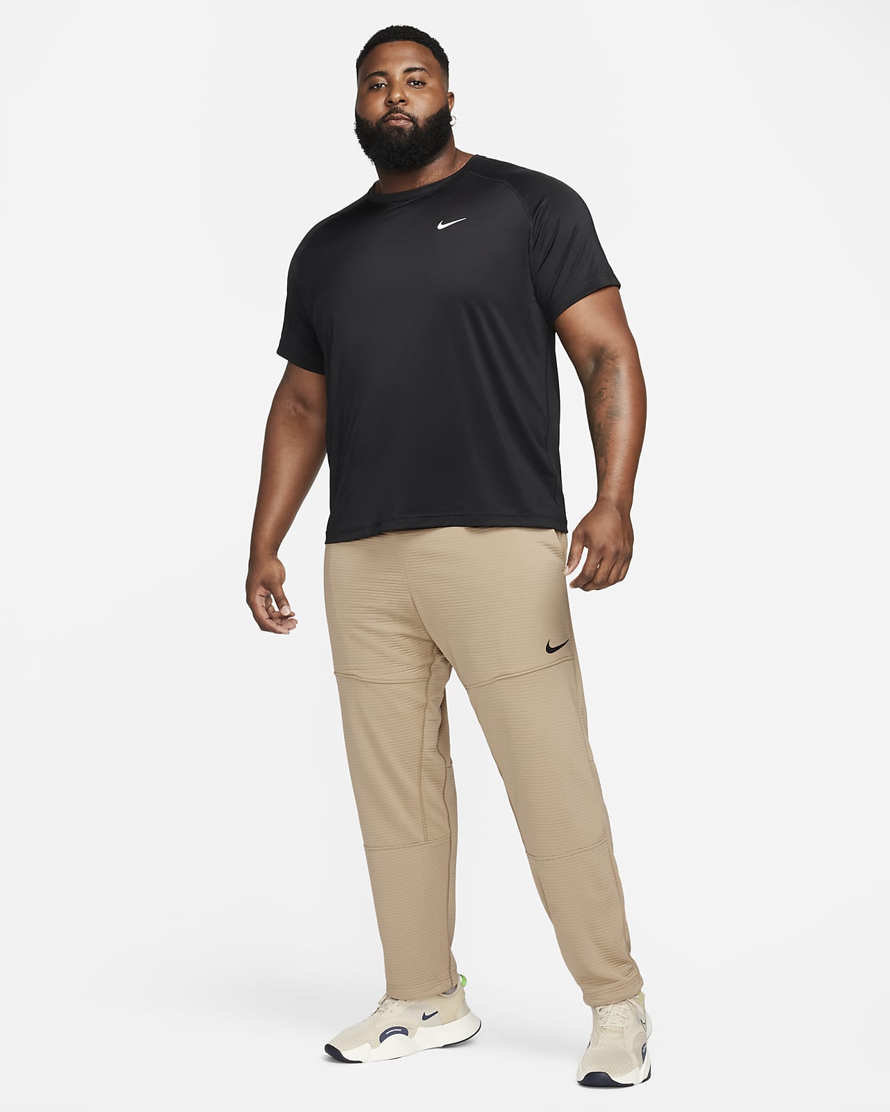 Nike Men's Dri-FIT Fleece Fitness Trousers. Nike UK