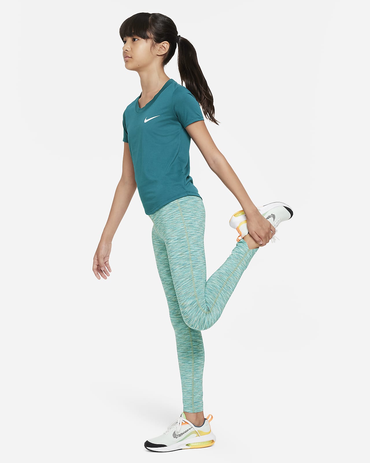 Nike Dri-FIT One Big Kids' (Girls') Training Leggings
