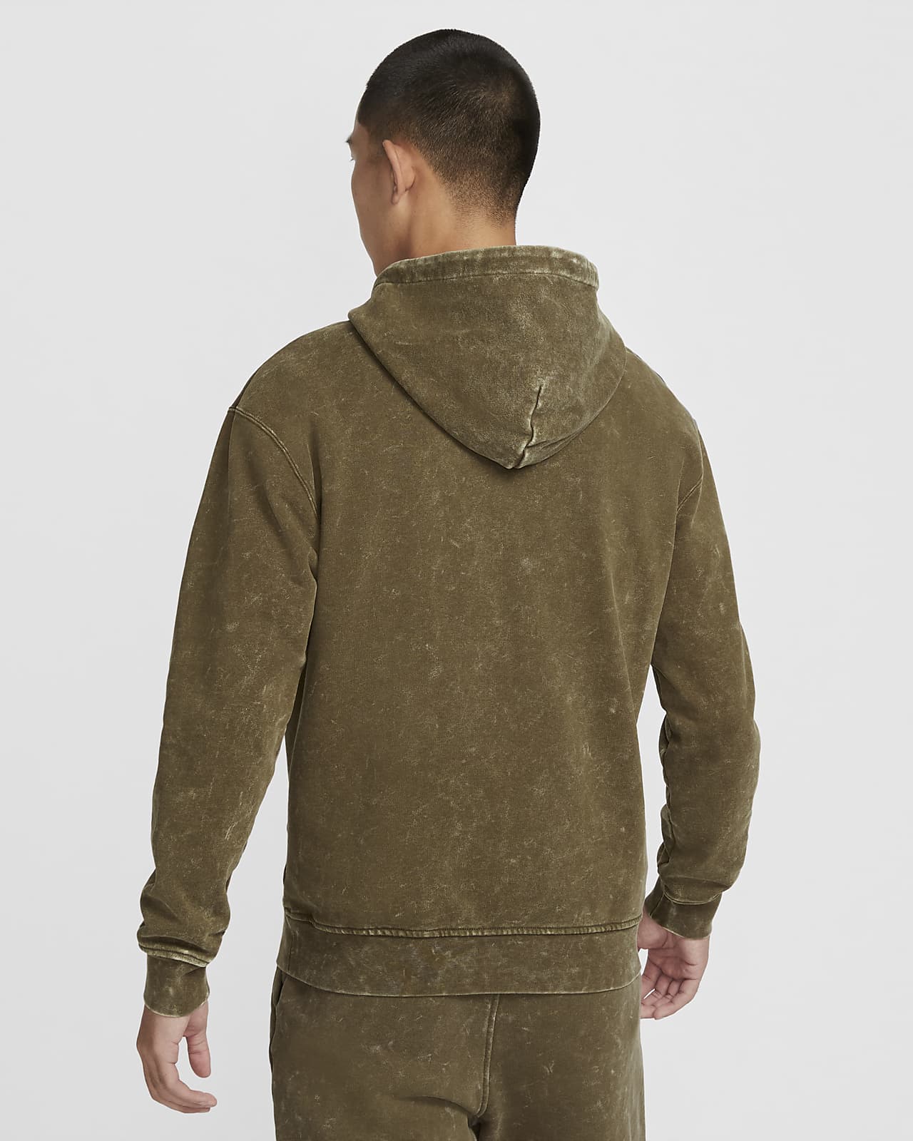 Nike公式 ジョーダン エッセンシャル メンズ ウォッシュ加工 フリース パーカー オンラインストア 通販サイト