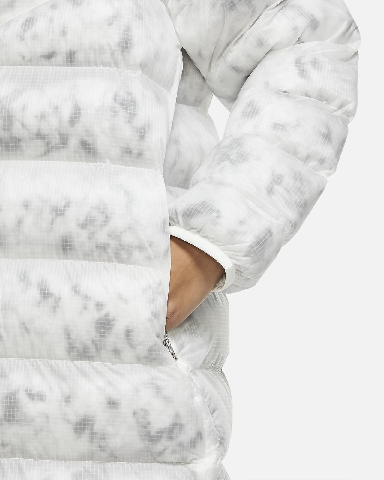 nike marble coat