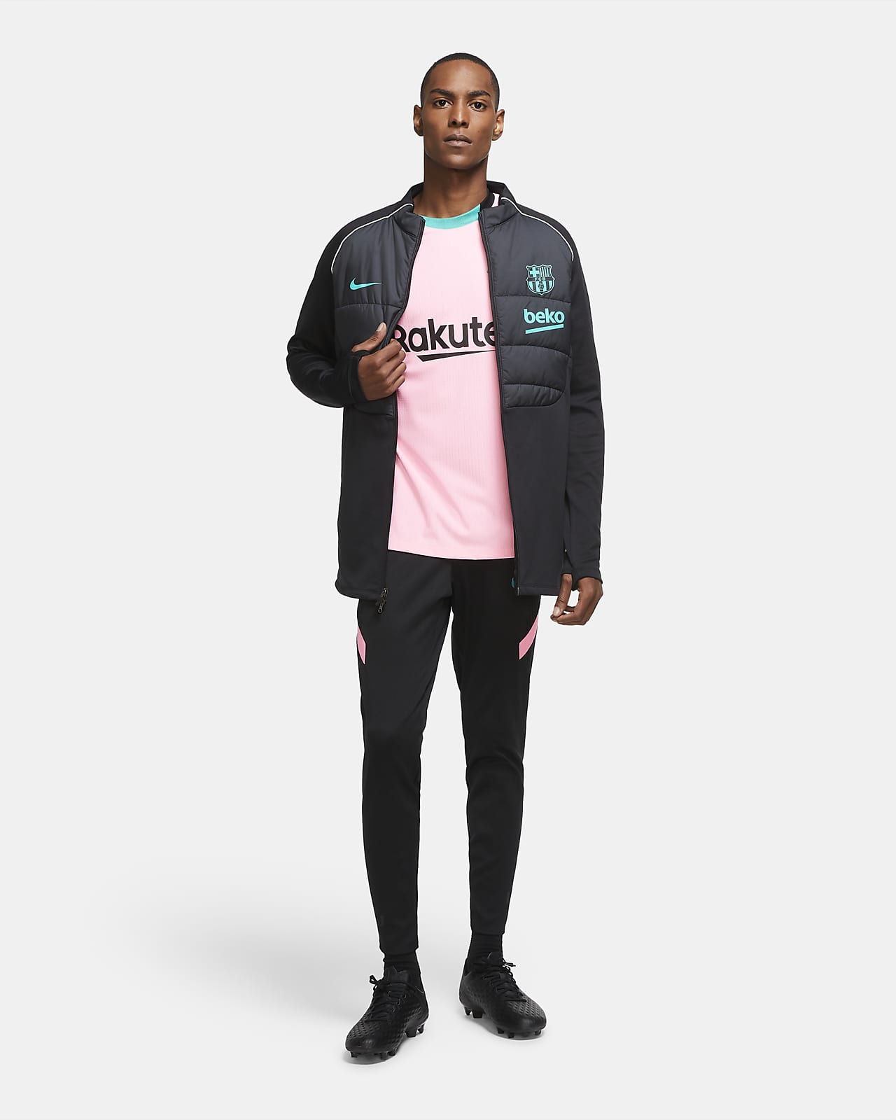 fc barcelona strike tracksuit