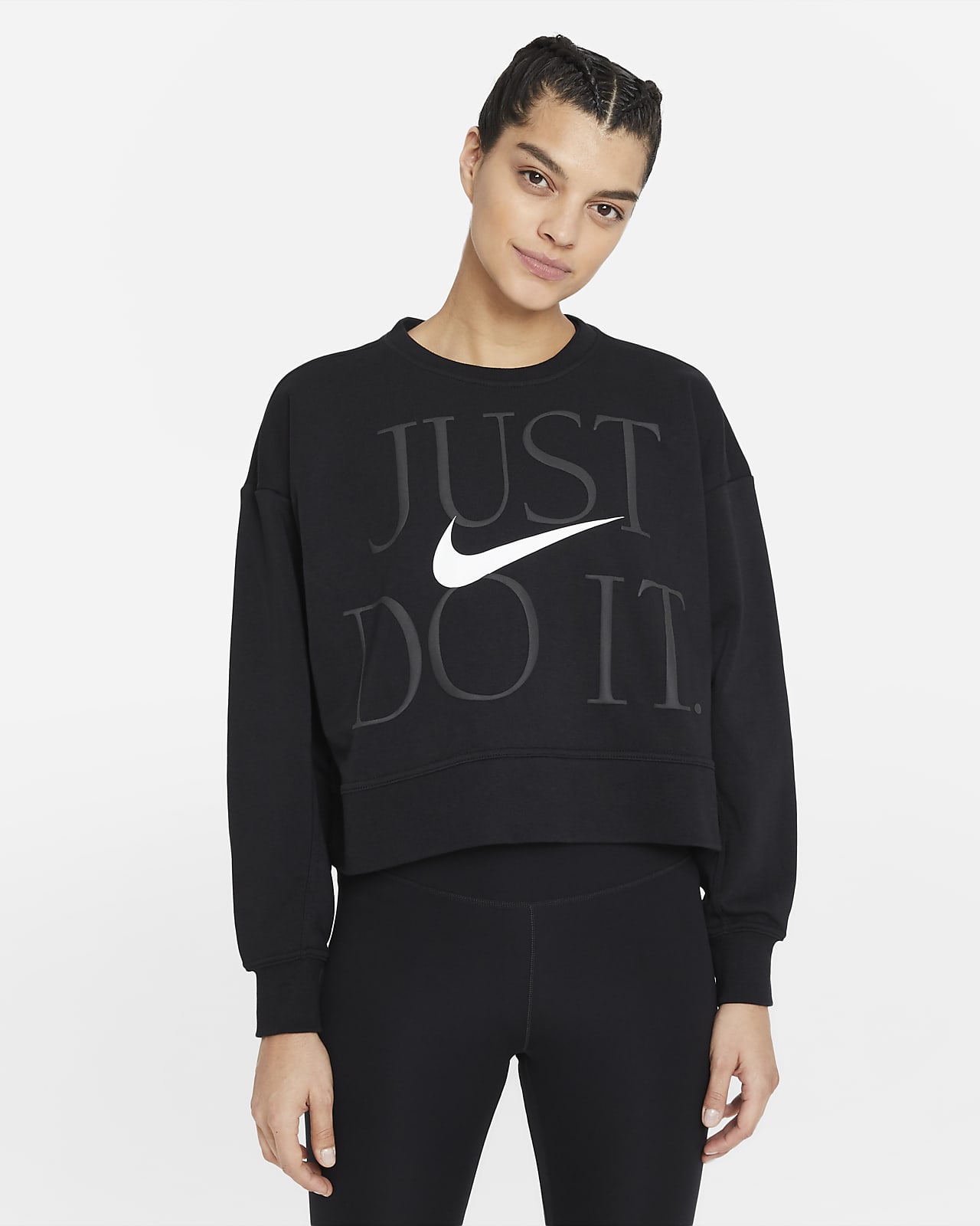 Nike Dri-FIT Get Fit Trainings-Rundhalsshirt für Damen