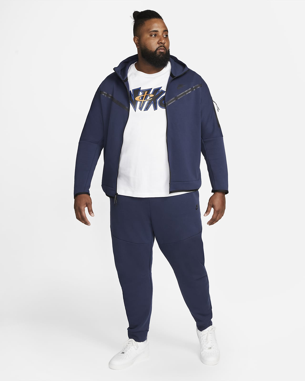 Nike Men's Sportswear Tech Fleece Jogger Pants Black Grey CU4495-016 SZ  XS-XXL