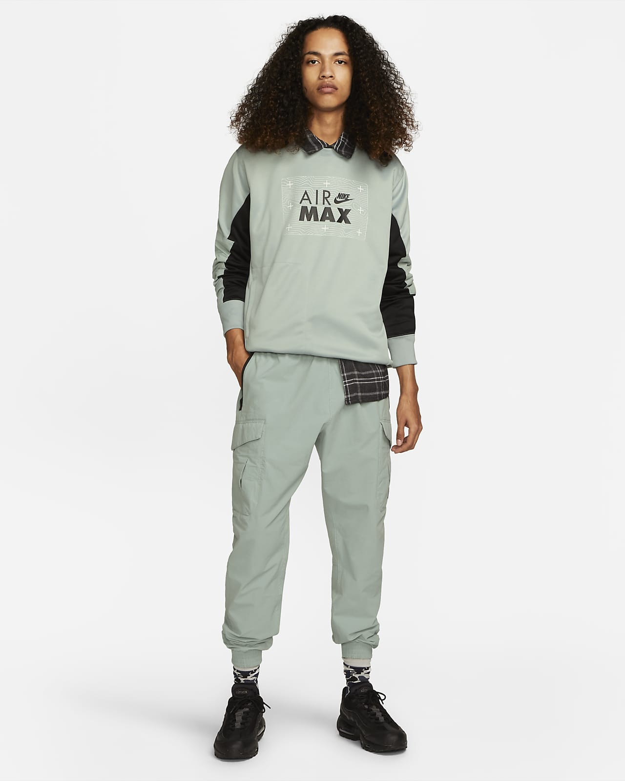 Pantaloni cargo in tessuto Nike Sportswear Air Max - Uomo. Nike IT