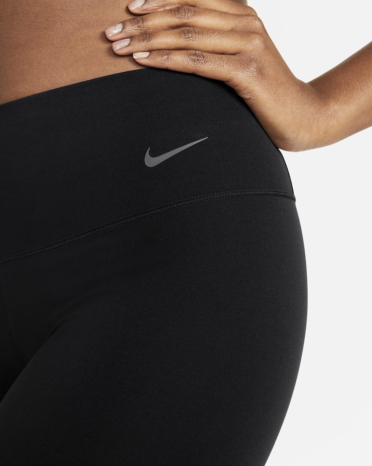 Nike Women's Tight Fit High Rise Full Length Leggings In Black