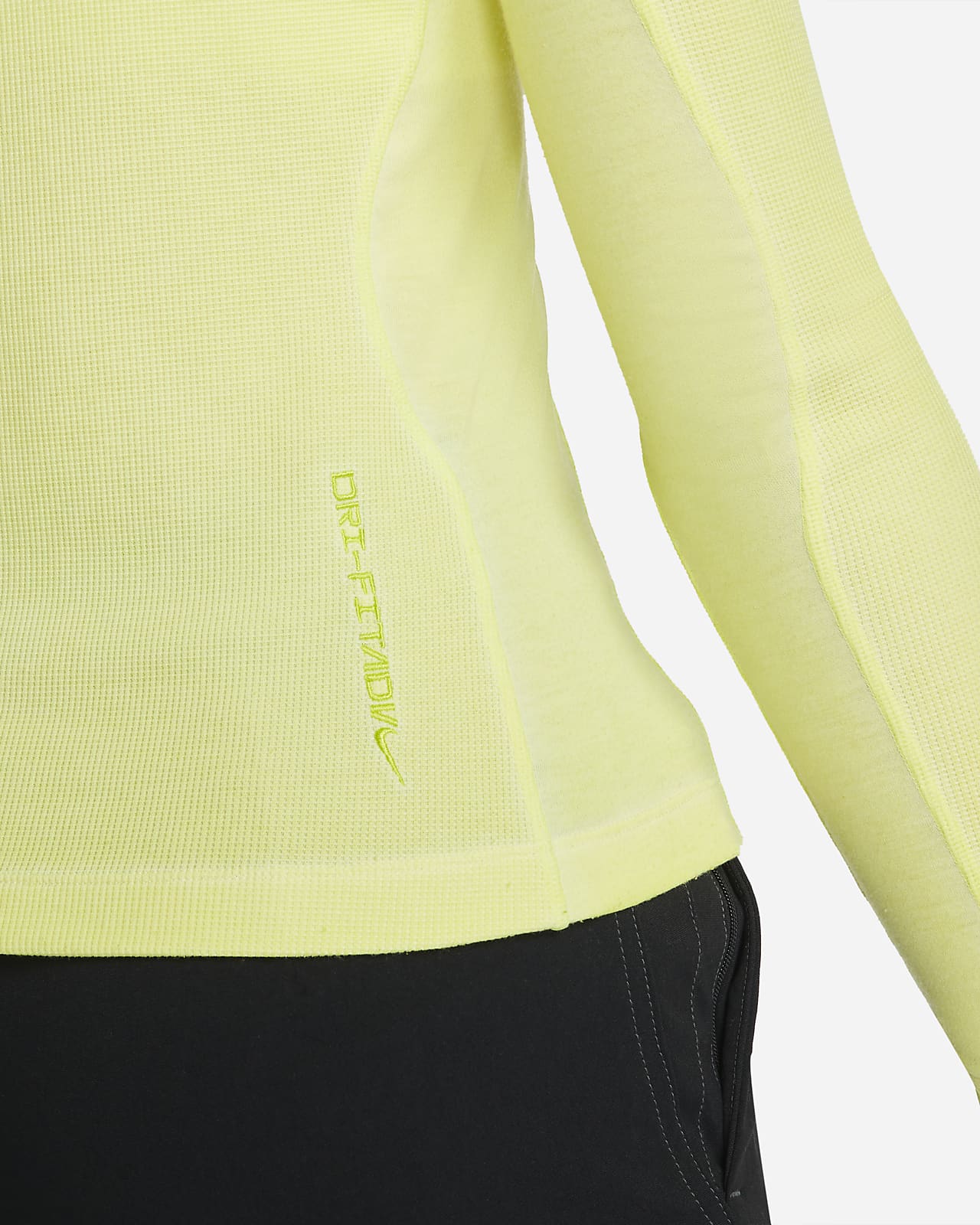 nike yellow base layer