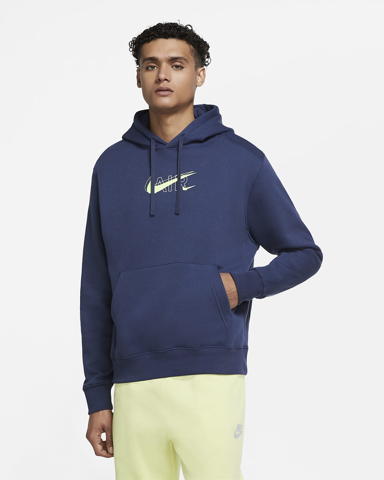 nike men's sportswear pullover hoodie