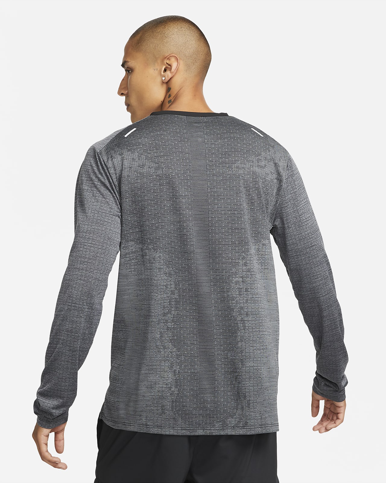 nike long sleeve running shirt mens