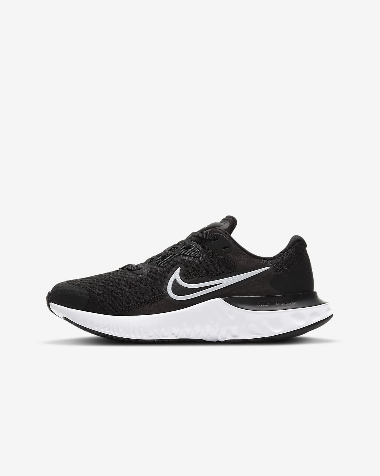 nike free run kids black