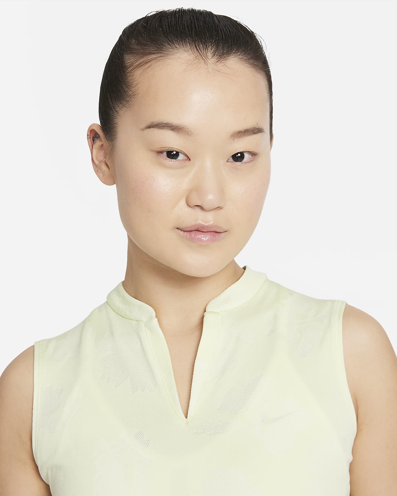 nike women's dry sleeveless victory polo