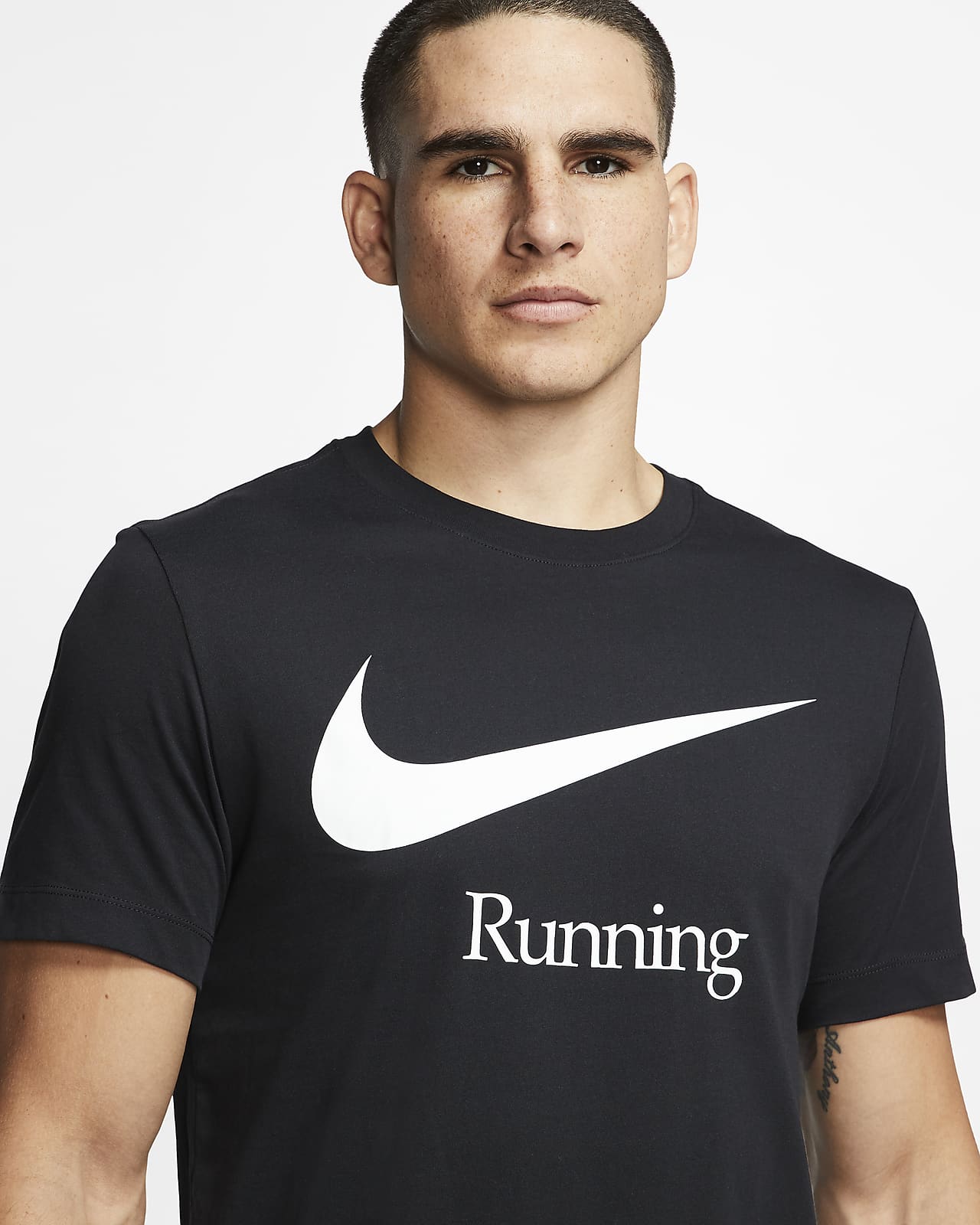 t shirt running nike homme