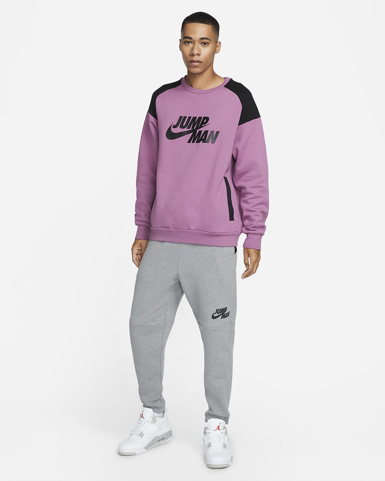 Jordan Fleece Crew Sweatshirt. Nike AU