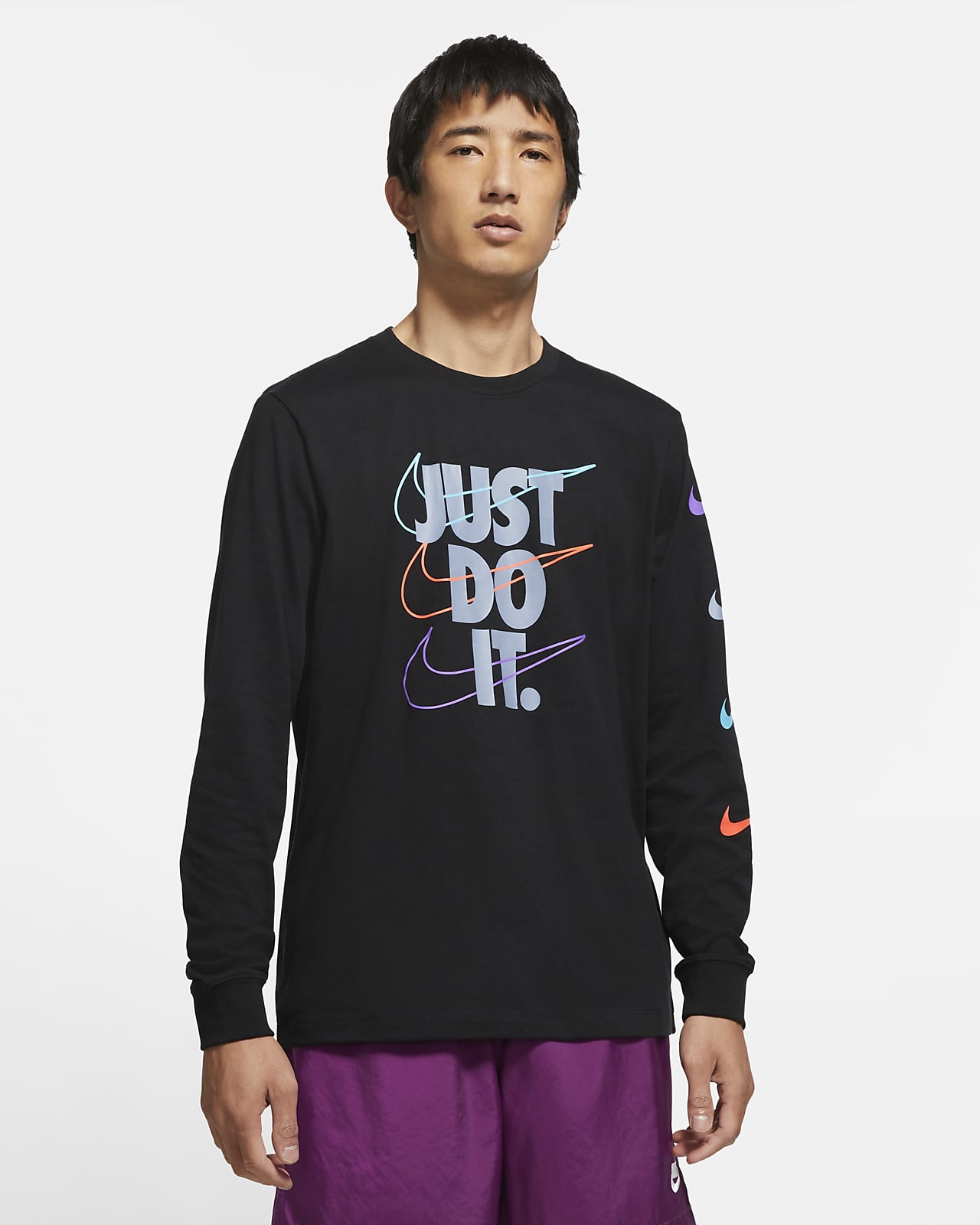 Nike公式 ナイキ スポーツウェア メンズ ロングスリーブ Tシャツ オンラインストア 通販サイト