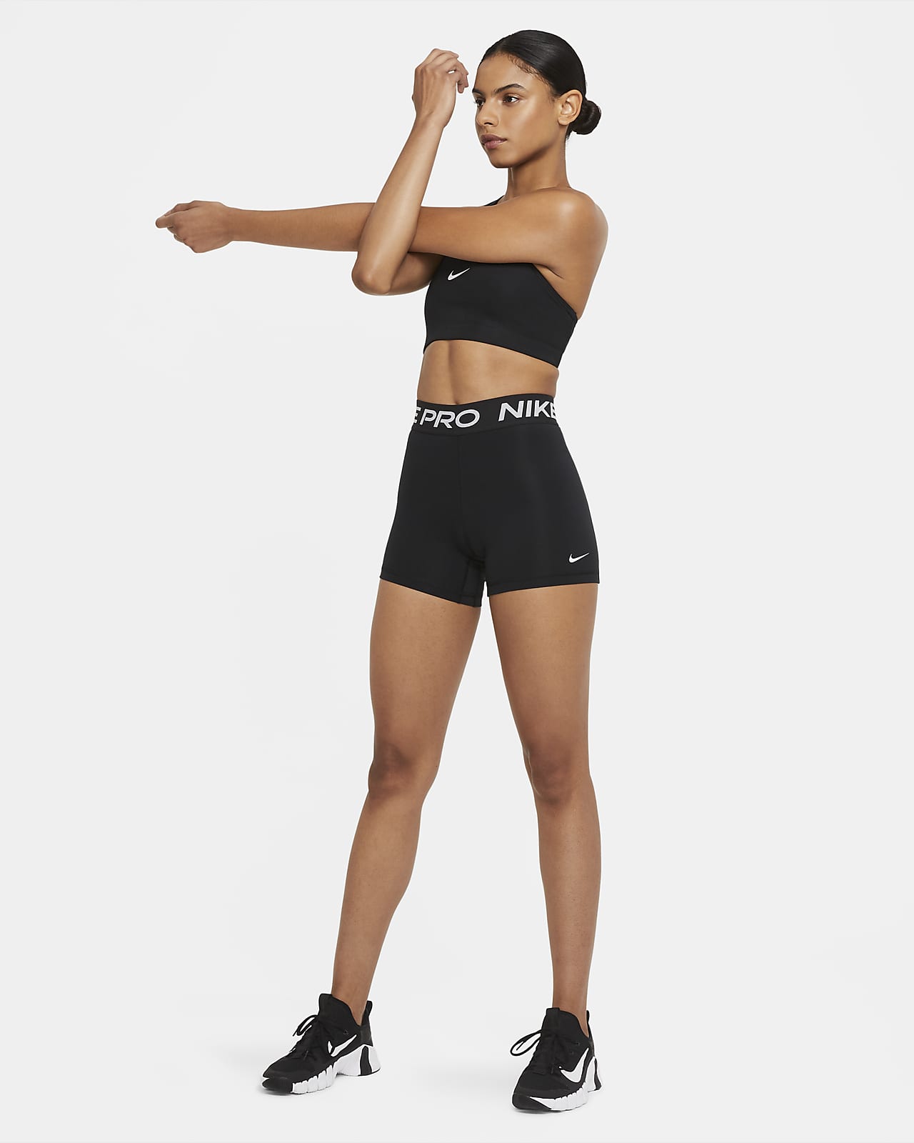 Nike Pro Girl's 4'' Shorts : : Clothing, Shoes & Accessories