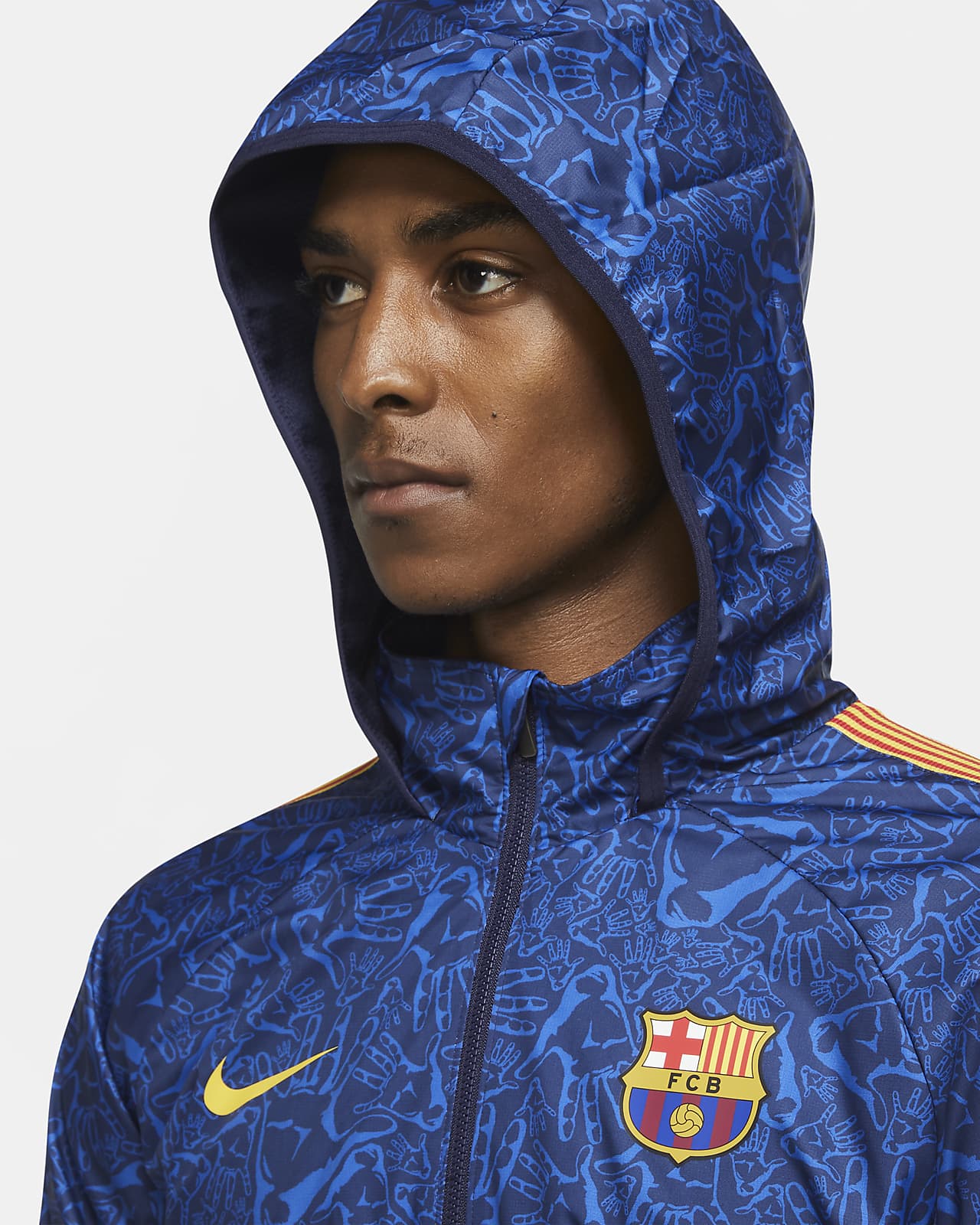fc barcelona nike jacket