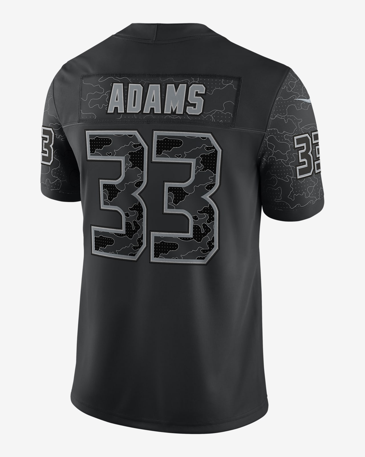 Seattle Seahawks Nike Alternate Game Jersey - Gray - Jamal Adams - Mens