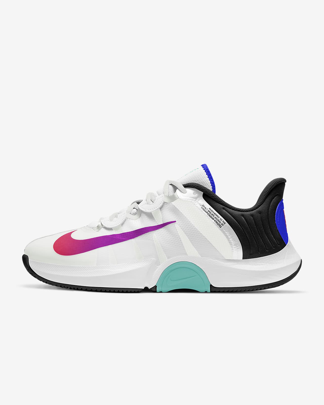 nikecourt air zoom zero aqua