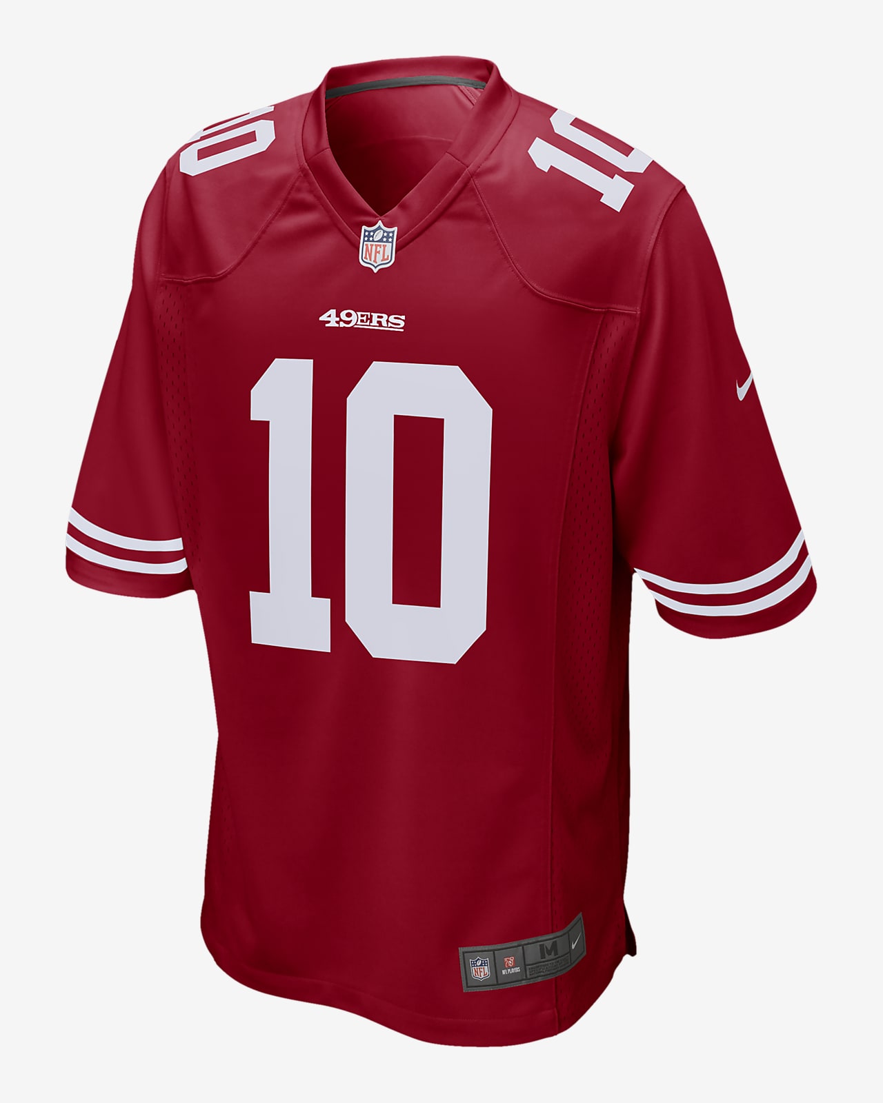 Experto Velas Adaptabilidad NFL San Francisco 49ers (Jimmy Garoppolo) Camiseta de fútbol americano -  Hombre. Nike ES