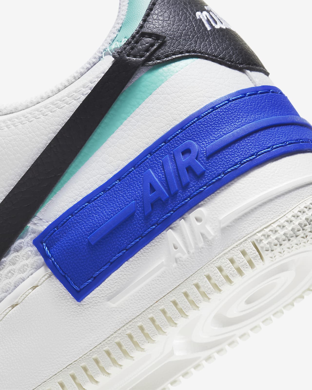 nike air force 1 blue and white womens