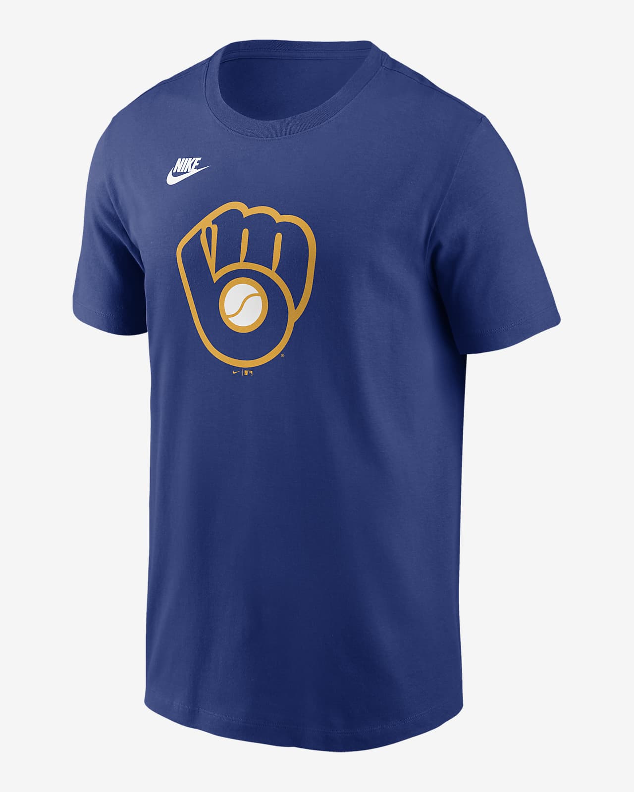 Milwaukee Brewers Cooperstown Logo Men's Nike MLB T-Shirt