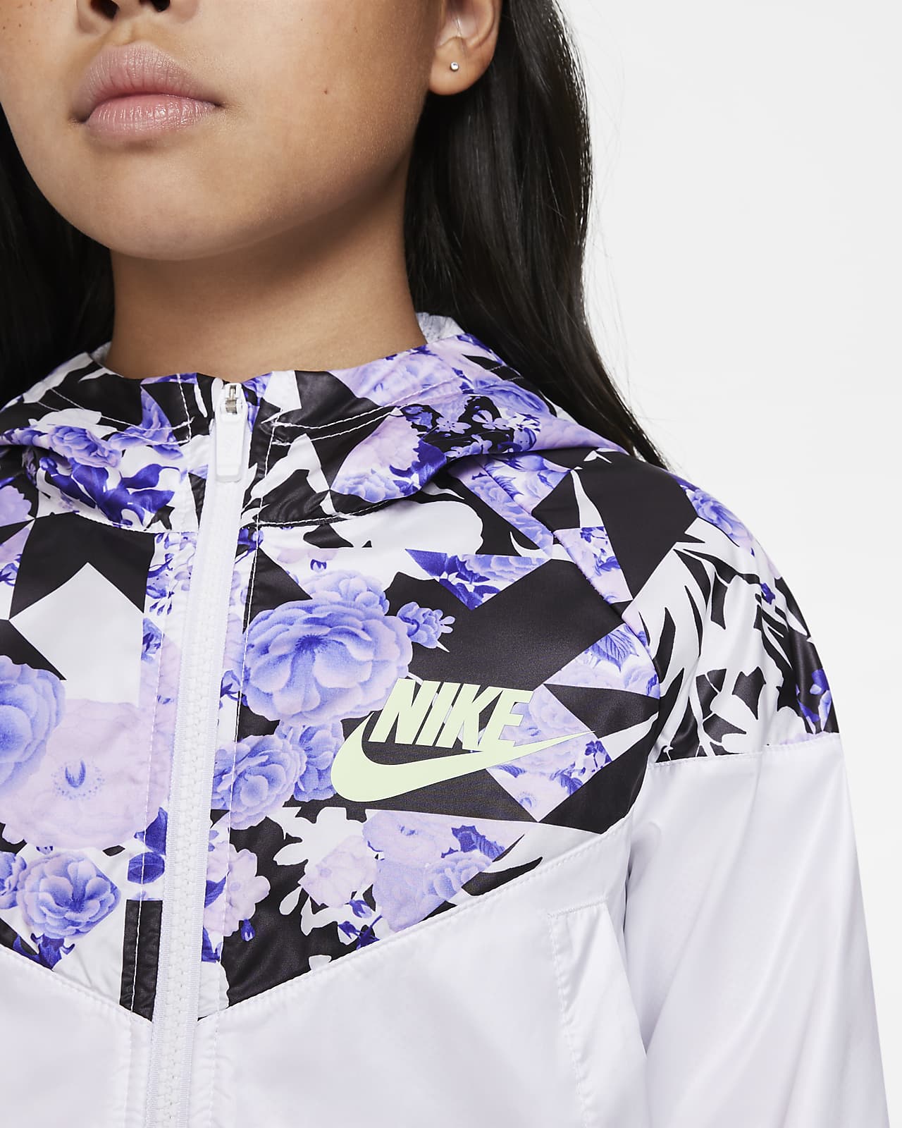 nike graphic windrunner jacket