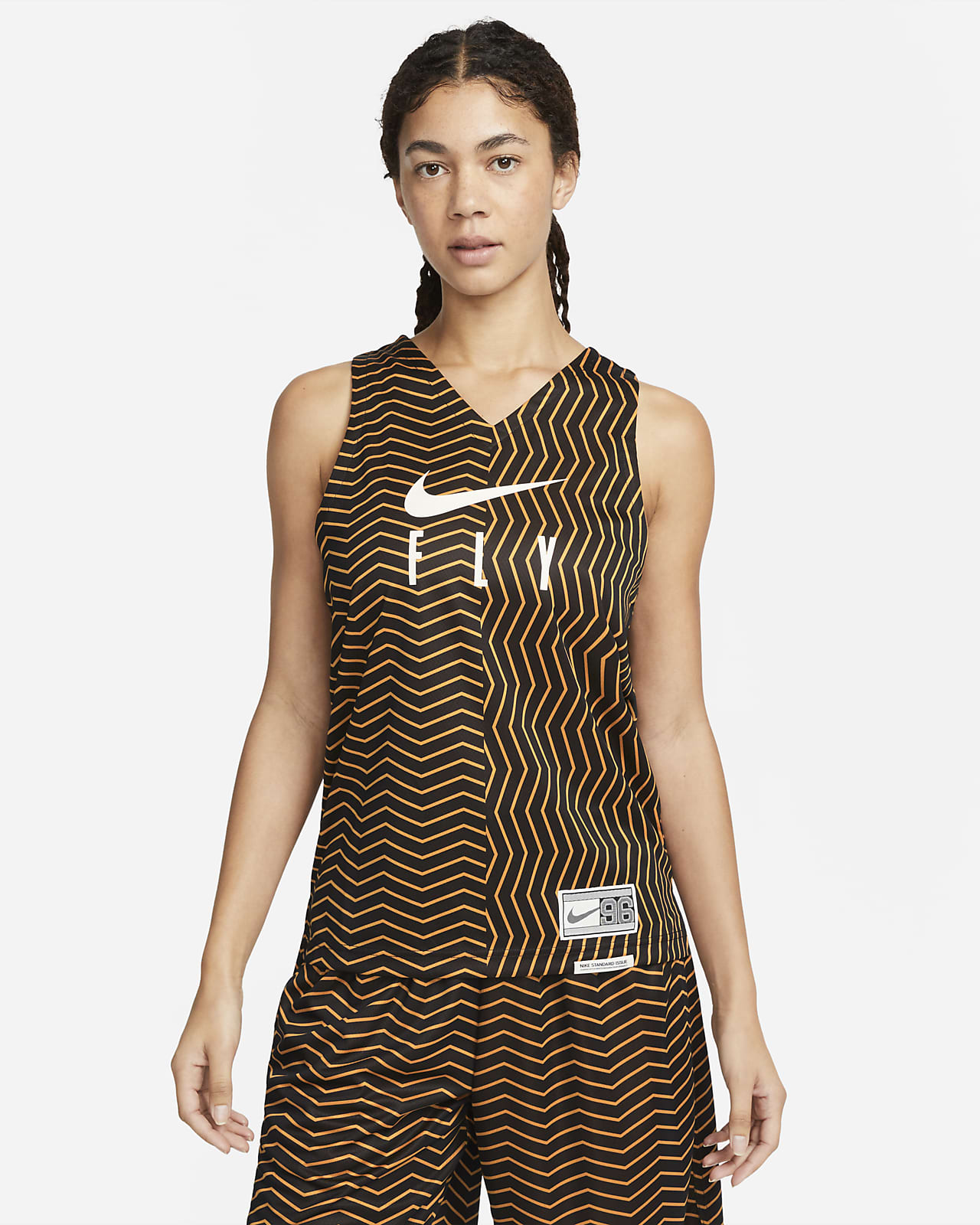 Nike Standard Issue-basketballtrøje til kvinder