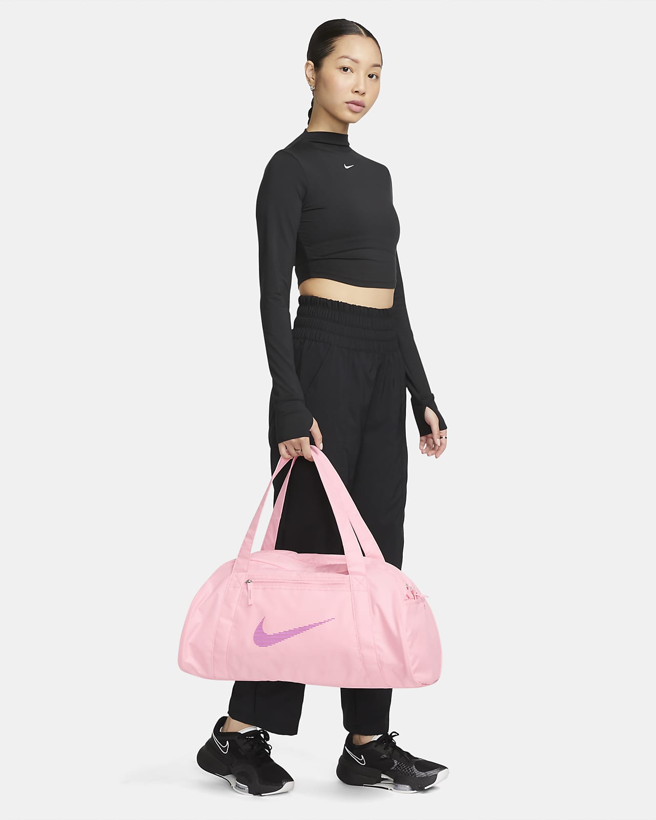 Nike Team Duffel Bag in Pink