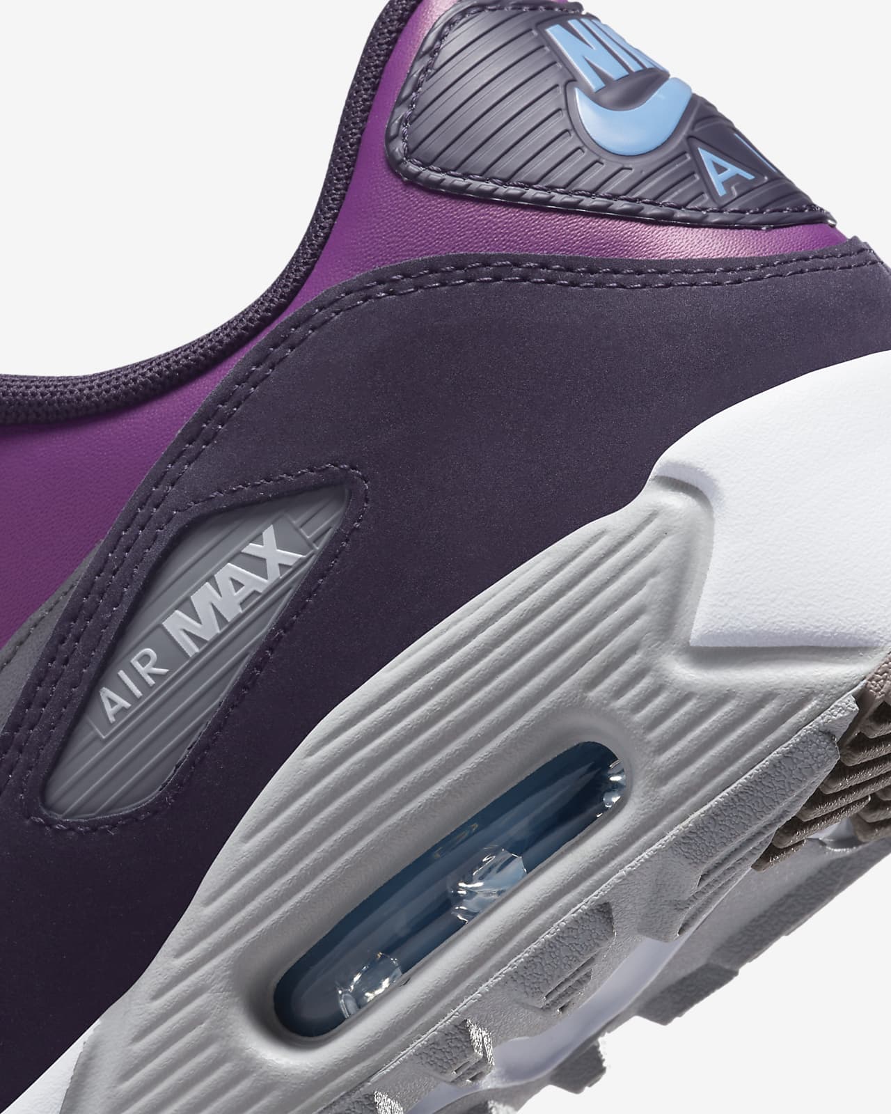 Nike air max 90 hotsell purple black