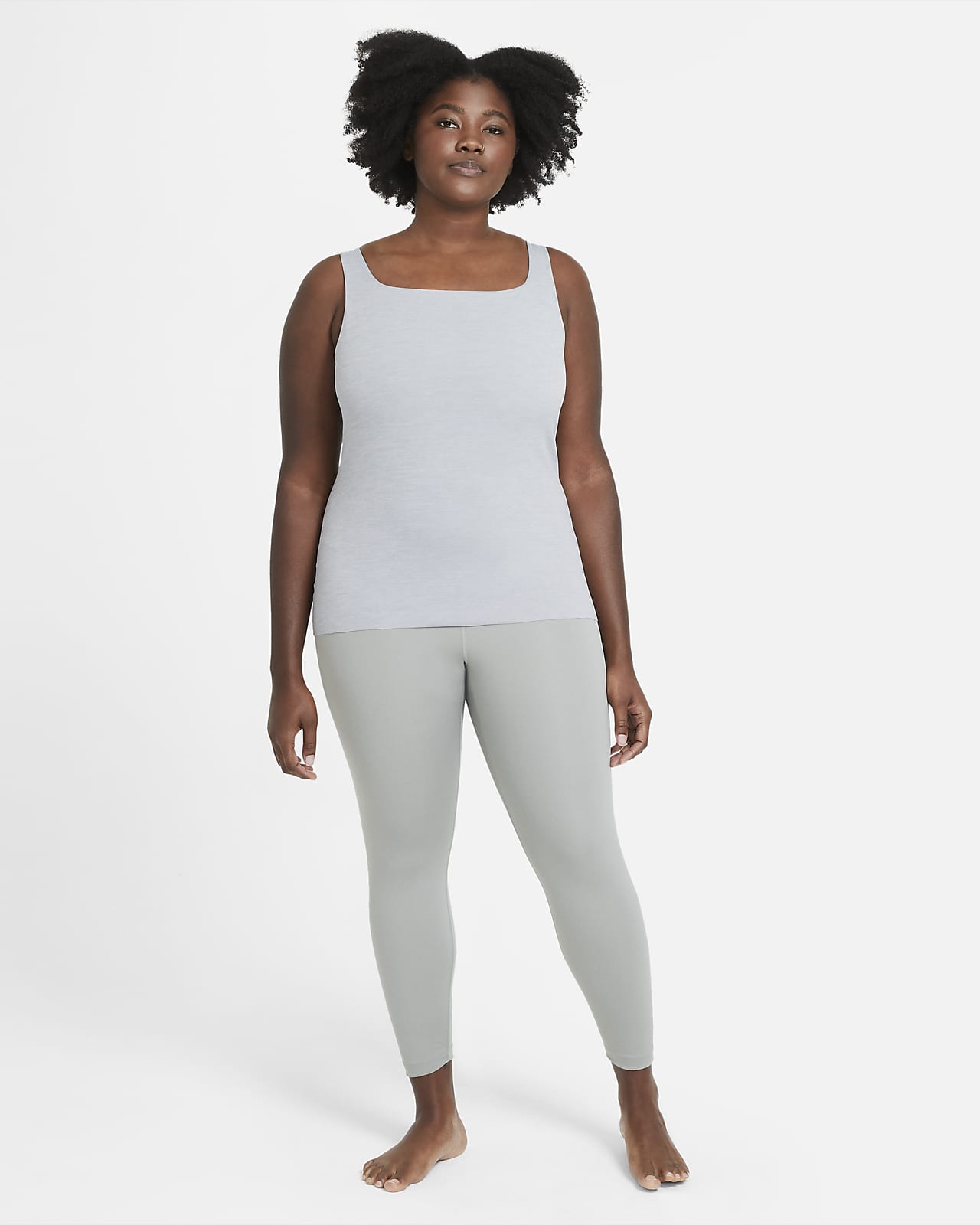 Nike Yoga Luxe Women's Shelf-Bra Tank (Plus Size)