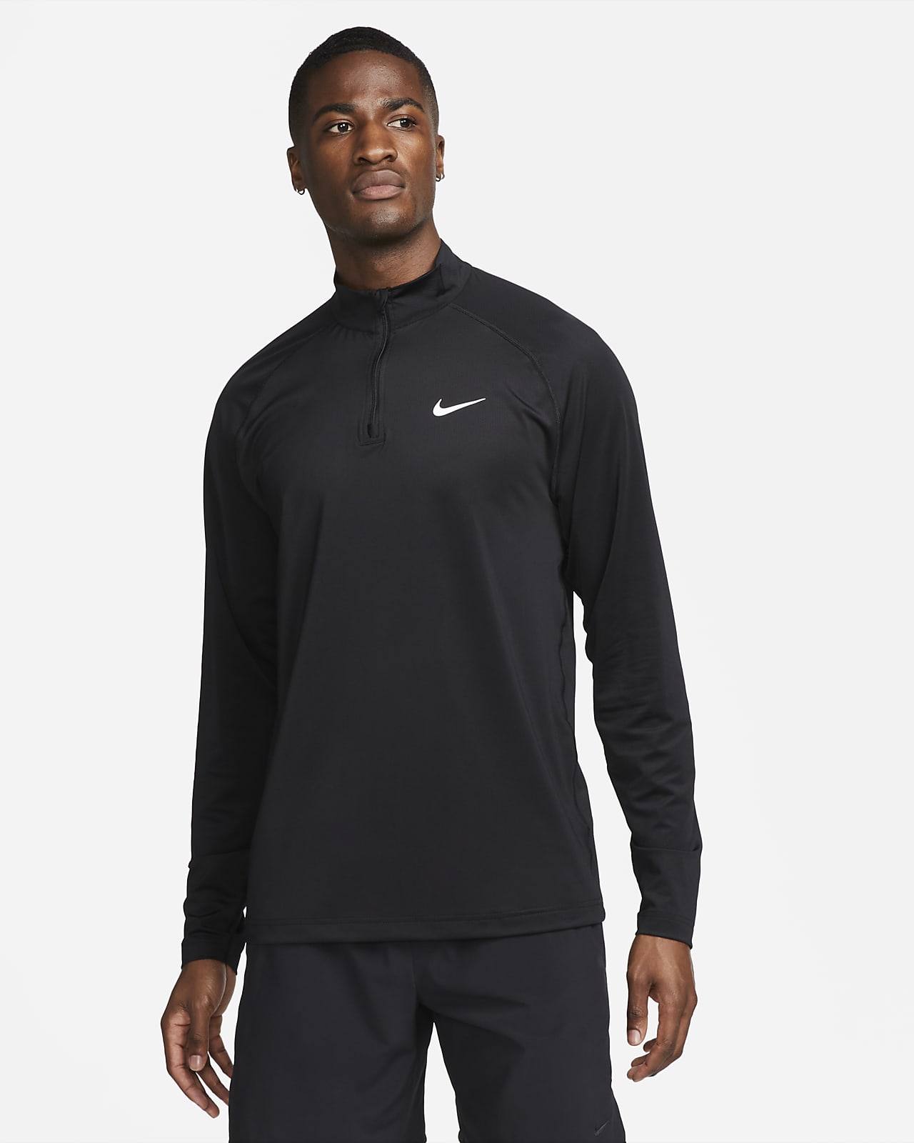 Nike Ready Men's Dri-FIT 1/4-Zip Fitness Top.