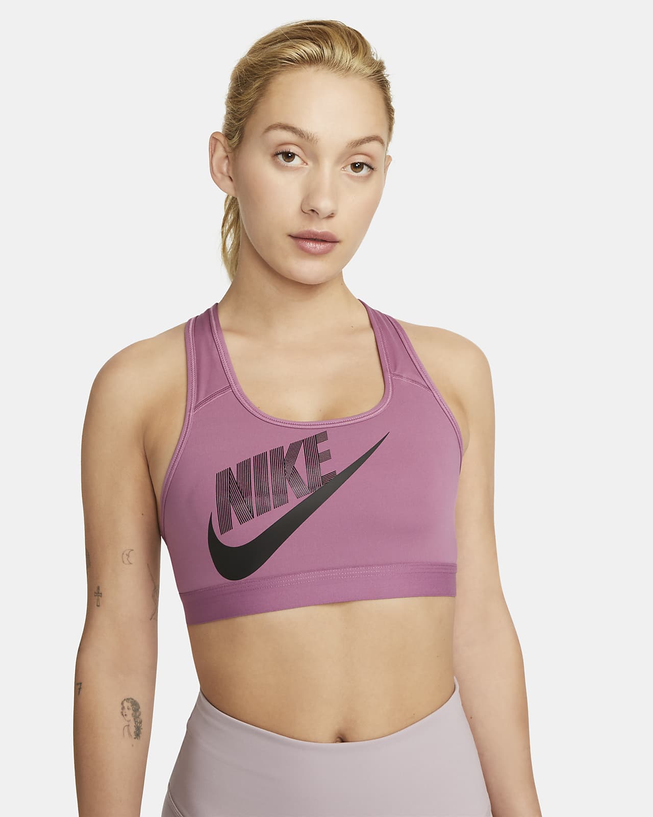 reggiseni sportivi nike bianche