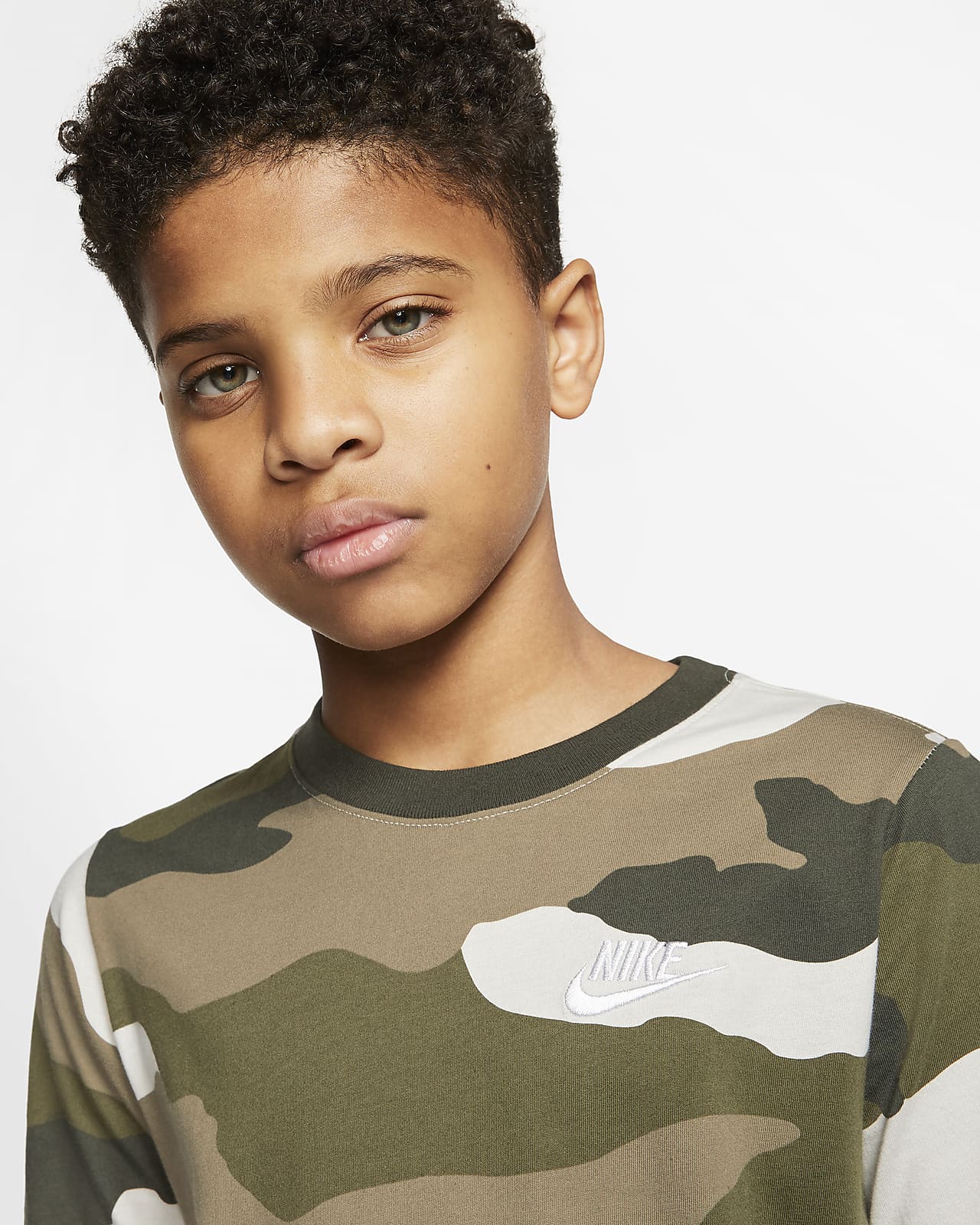 nike kids camo