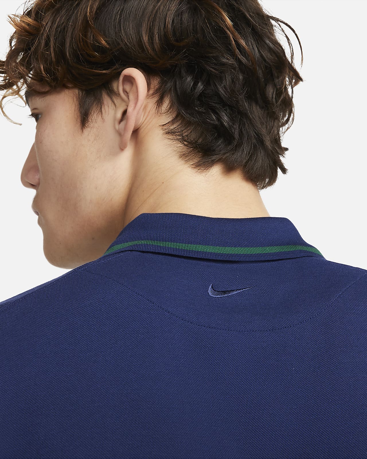 nike polo blue