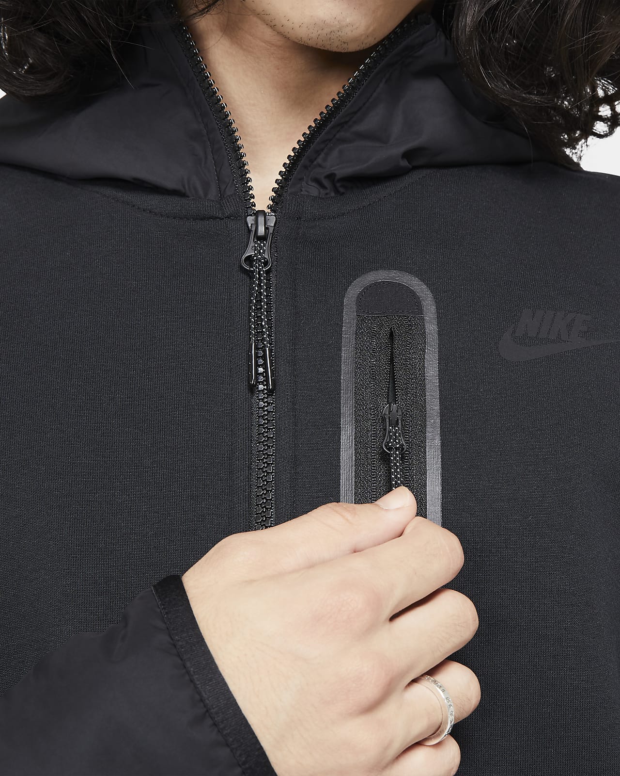 nike fur tech fleece