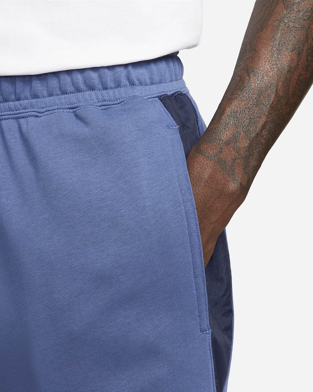 Nike Sportswear Hybrid French Terry Shorts. Nike LU