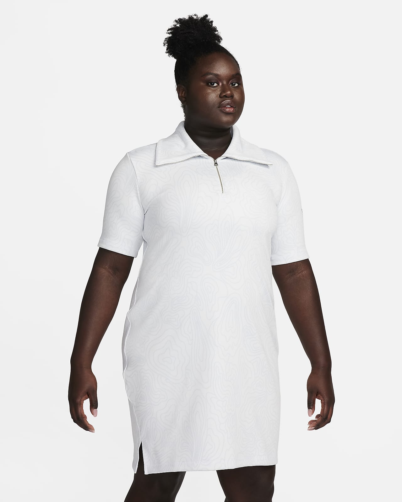 Nike x Serena Design Crew basketball jersey dress in black