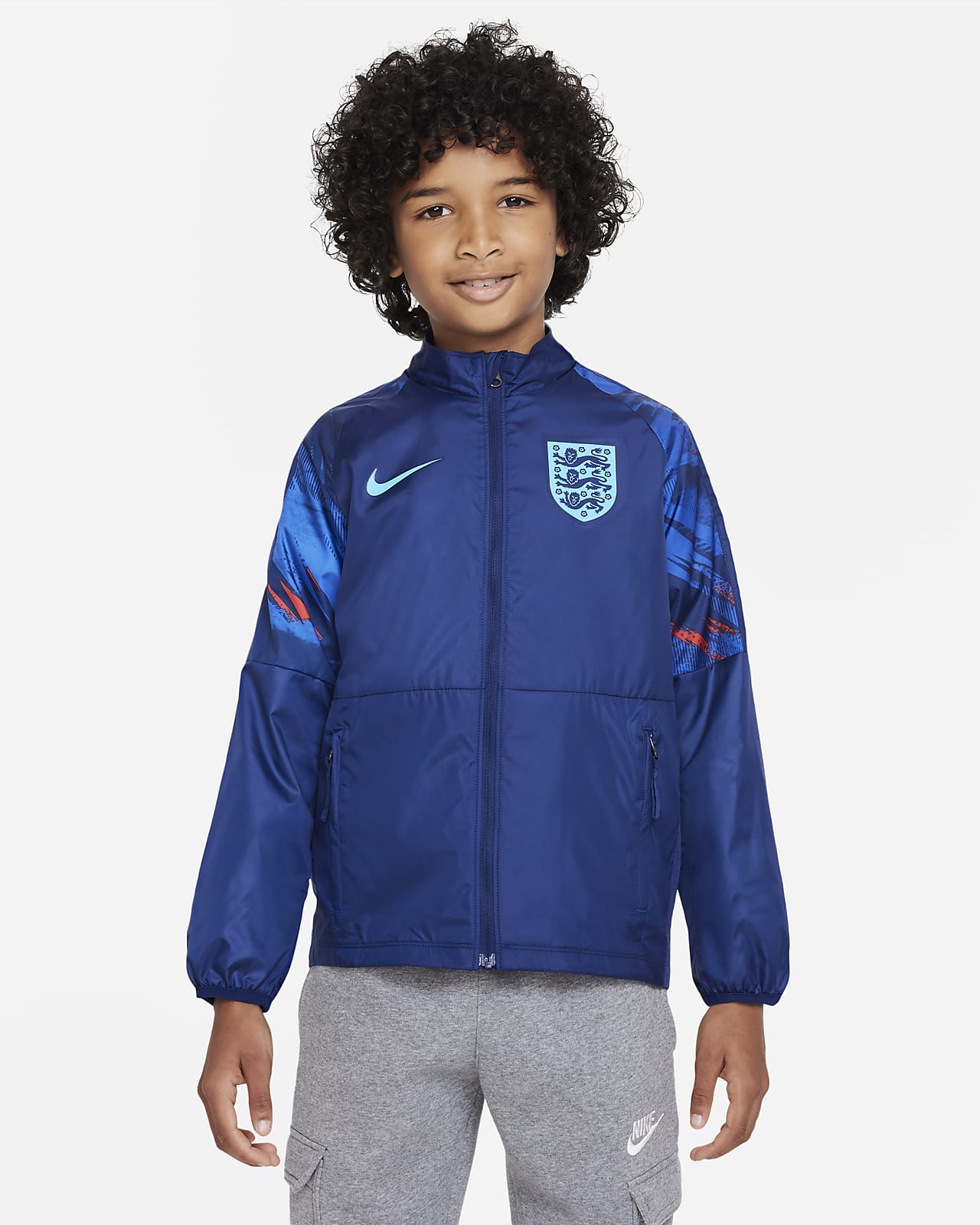 England Repel Older Kids' Jacket. Nike LU