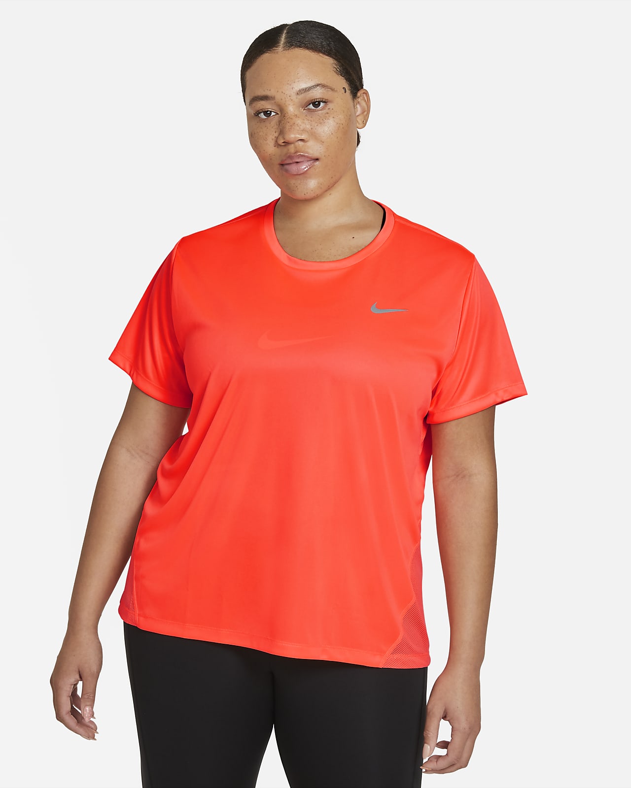 nike miler shirt dames