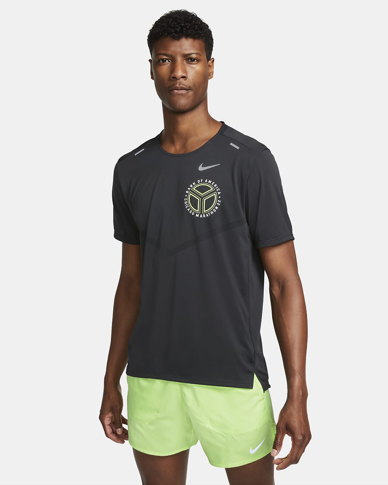 Burlas par amargo Nike Dri-FIT Rise 365 Men's Short-Sleeve Running Top. Nike.com