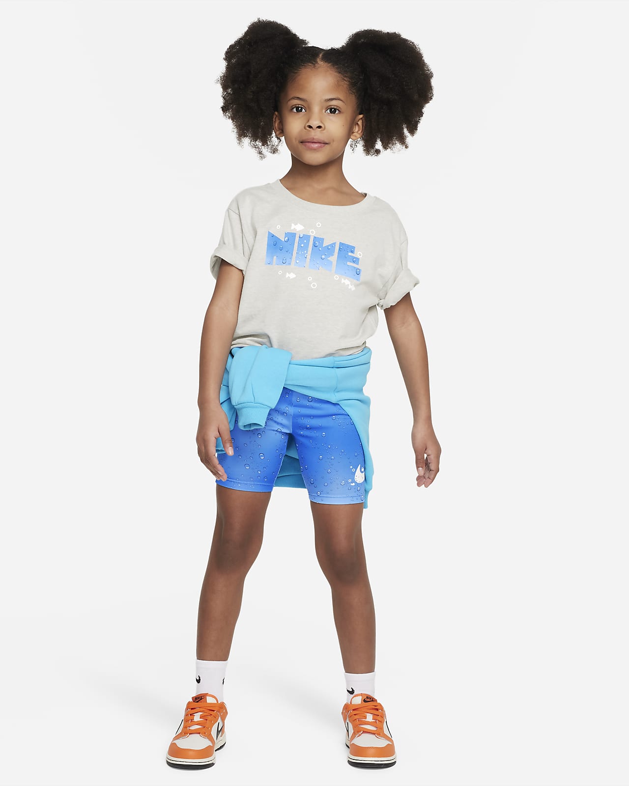 Nike Sportswear Shorts Set Little Kids' 2-Piece Set.