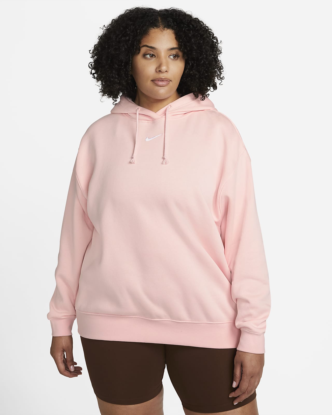 Nike Sportswear Collection Essentials extragroßer Fleece-Hoodie für Damen (große Größe)