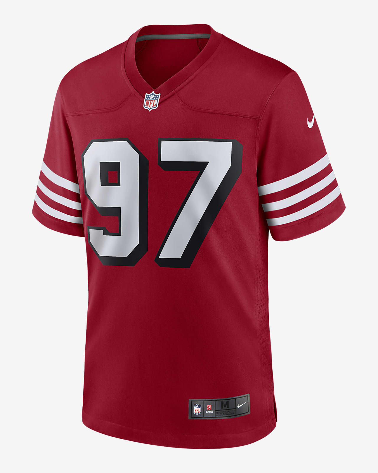 Men's Nike Brock Purdy Scarlet San Francisco 49ers Game Player Jersey