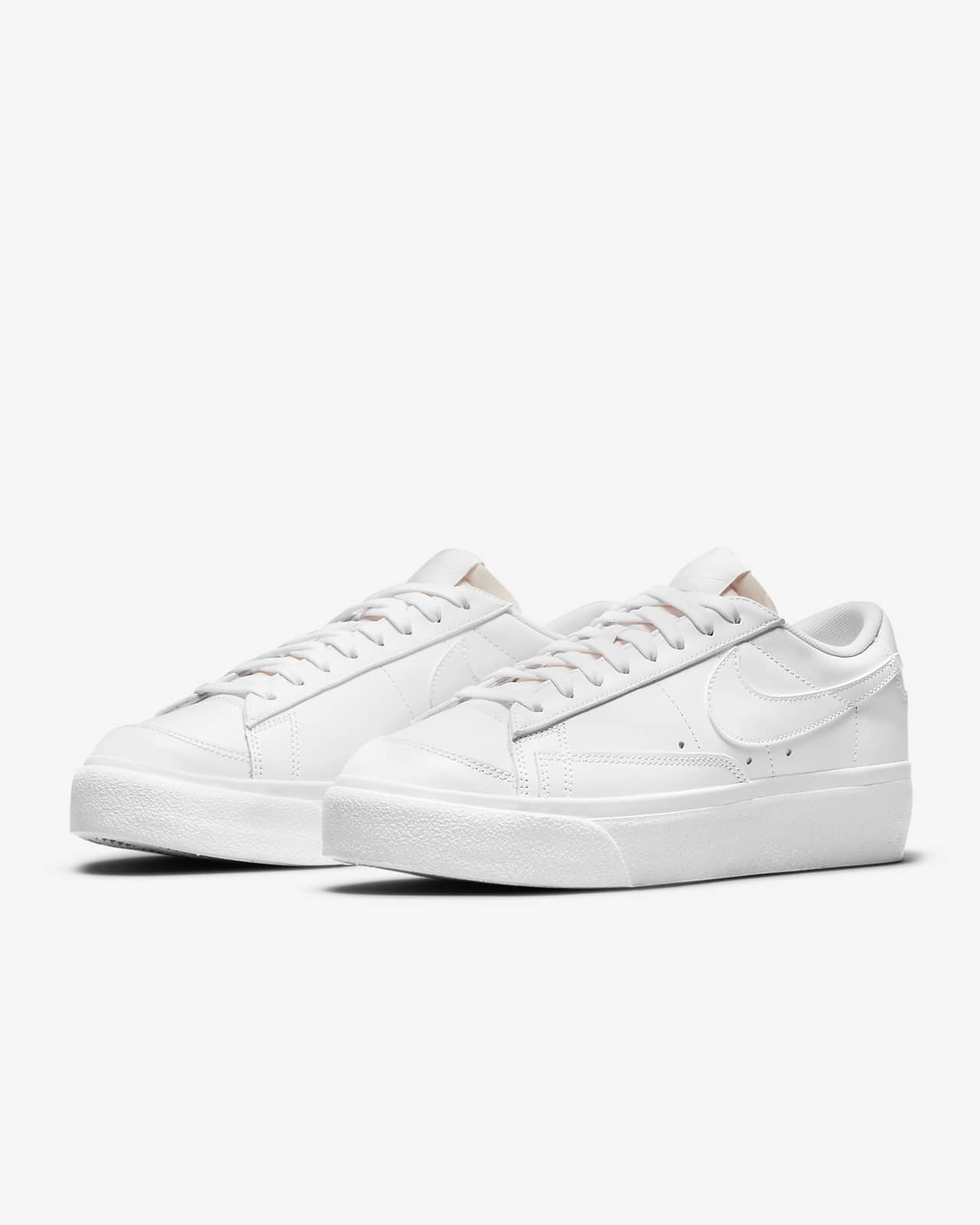 low blazers platform