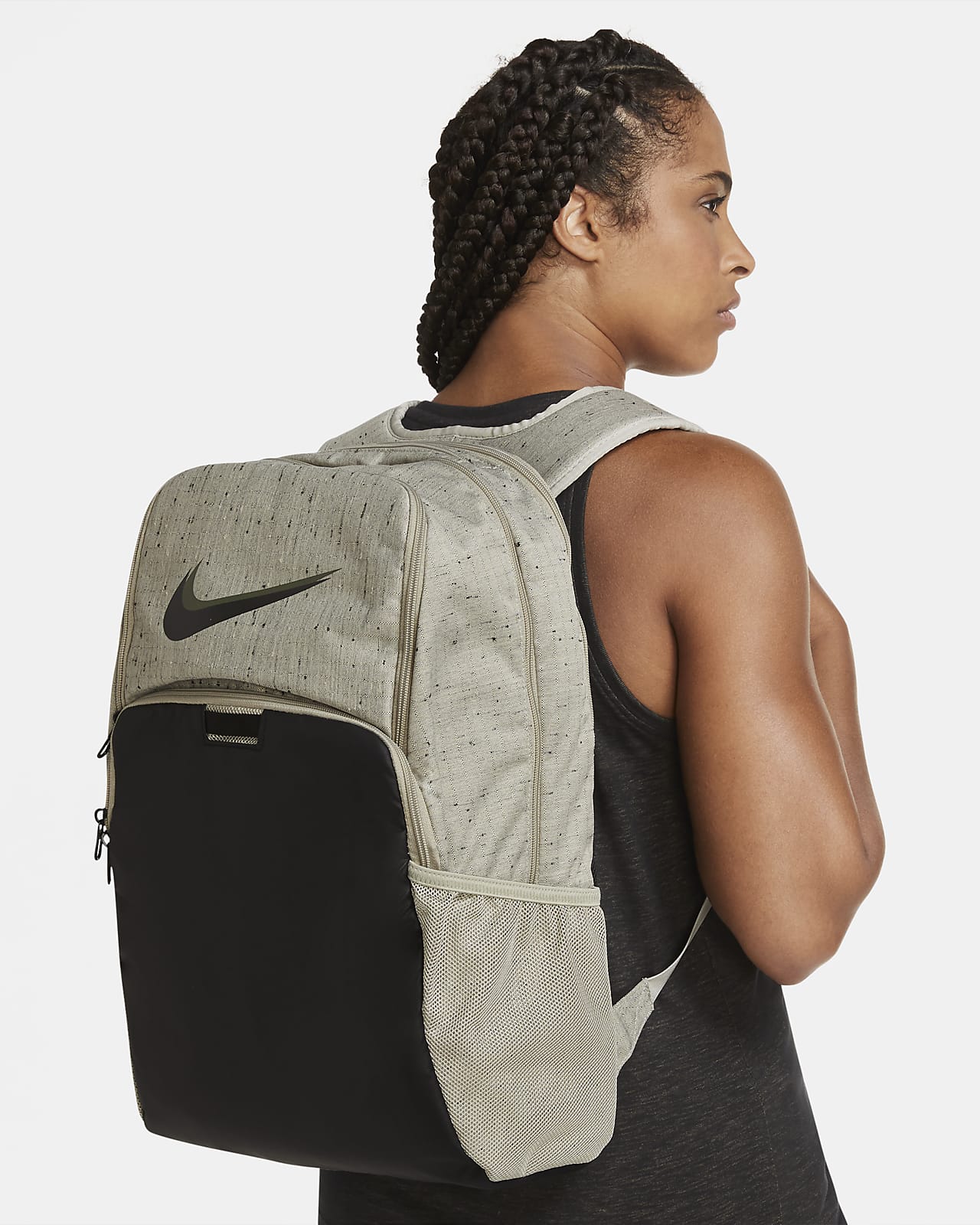 Mochila de entrenamiento Nike Brasilia Slub (extragrande, 29L). Nike.com