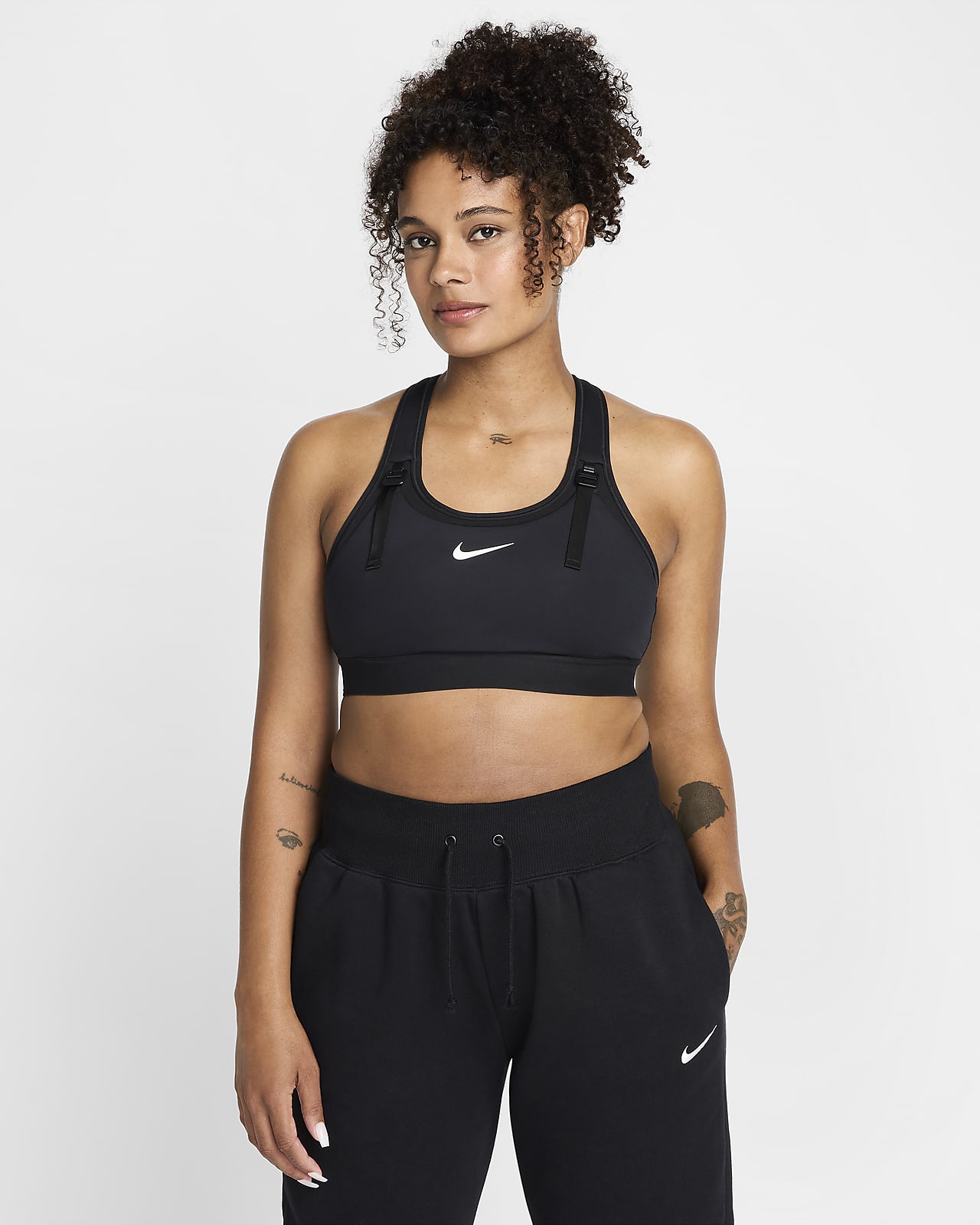 Sport-BH Nike (M) Swoosh för amning och bärbar bröstpump (Maternity) för kvinnor 