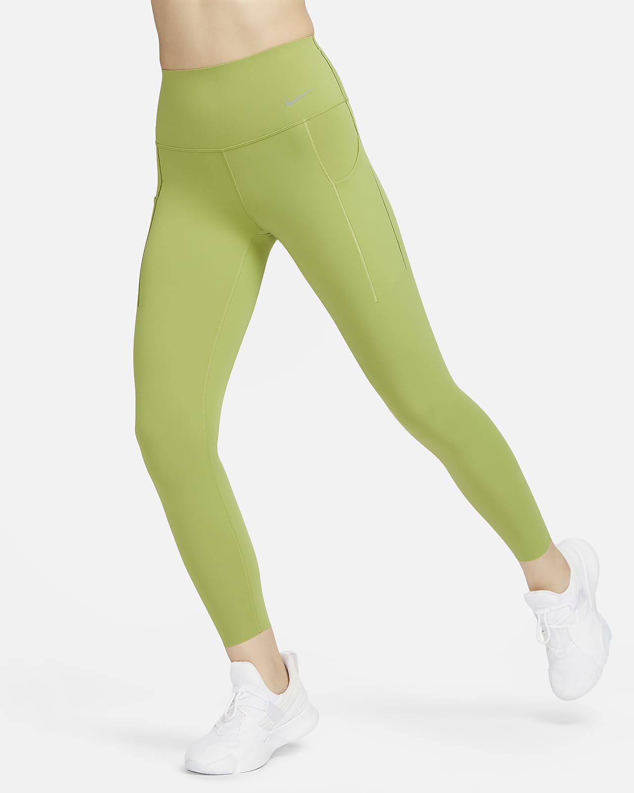 Nike Universa Women's Medium-Support High-Waisted Leggings with Pockets.  Nike JP